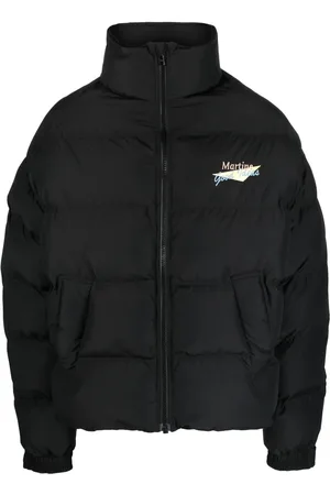 MARTINE ROSE Veste matelassée à logo brodé