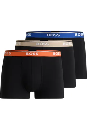 HUGO BOSS Lot de trois boxers à bande logo