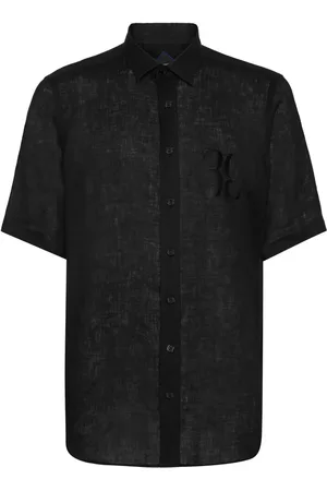 BILLIONAIRE Chemise Silver Cut en lin