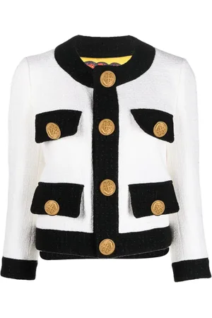 Dsquared2 Veste crop en tweed