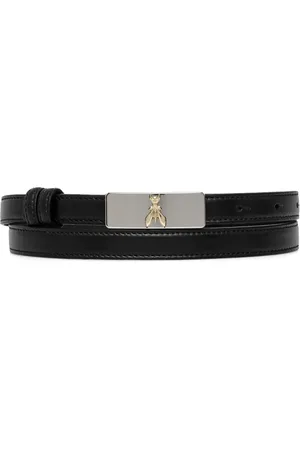 Patrizia Pepe Ceinture à boucle logo métallique