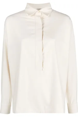 Baserange Chemise en soie Stoa à boutonnière