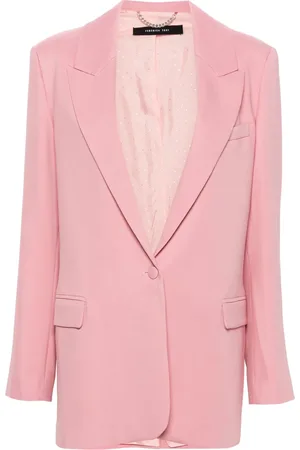 FEDERICA TOSI Blazer boutonné à revers pointus