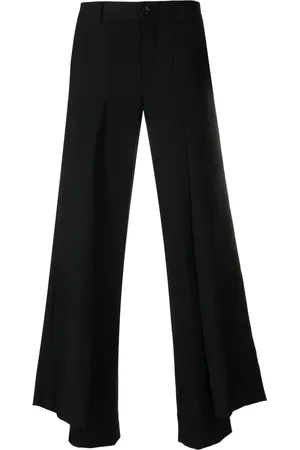 Comme des Garçons Pantalon slim à empiècement drapé