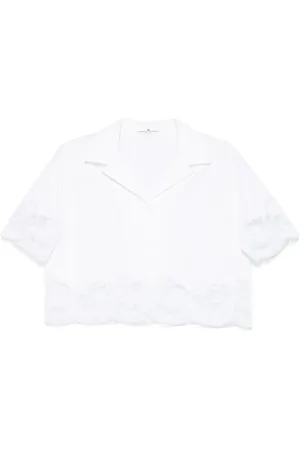 ERMANNO SCERVINO Chemise à empiècement en dentelle