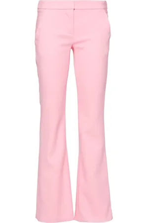 Balmain Pantalon évasé à taille mi-haute