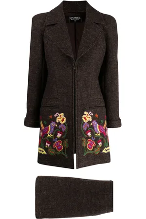 CHANEL Jupe à fleurs brodées (1997)
