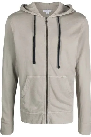 James Perse Hoodie en coton zipé
