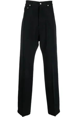 Rick Owens Jean Geth en laine mélangée