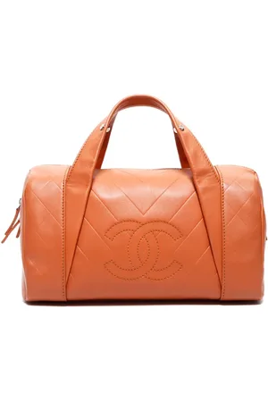 CHANEL Sac de voyage à matelassage chevrons (2005)