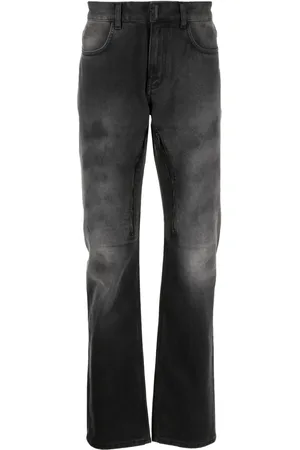 Givenchy Jean droit à effet délavé