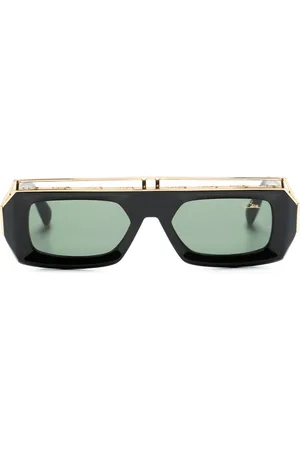 Cazal Lunettes de soleil à monture rectangulaire
