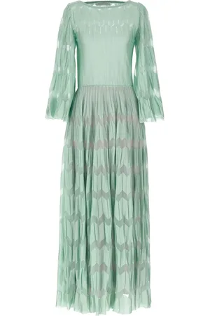 ANTONINO VALENTI Robe longue Mariko Mori