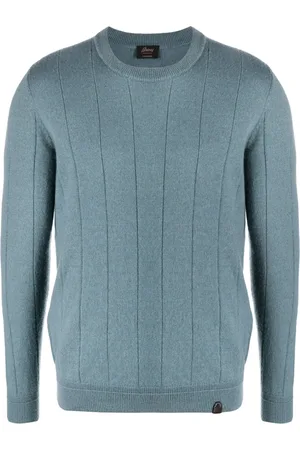 BRIONI Pull en cachemire à patch logo