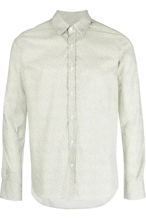 CANALI Chemise fleurie à manches longues