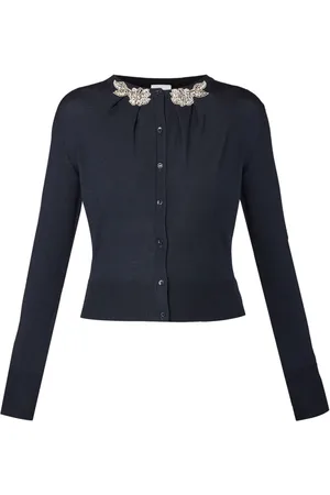 Erdem Cardigan à détail drapé