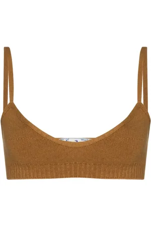 OFF-WHITE Brassière en maille fine