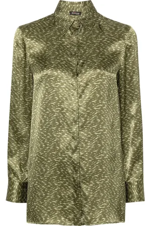 Kiton Chemise en soie à imprimé abstrait