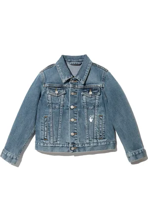 OFF-WHITE Veste Arrows boutonnée en jean