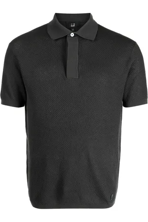 Dunhill Polo à détail en mesh