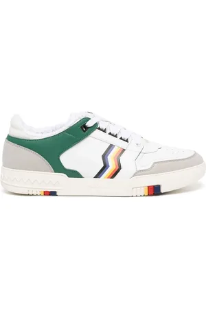 Missoni Baskets en cuir à motif zigzag