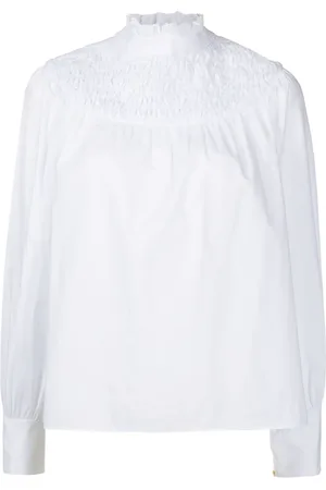 Isolda Blouse en coton à manches longues