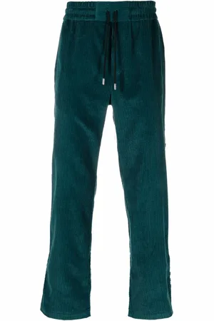 JUST DON Pantalon en velours côtelé à carreaux