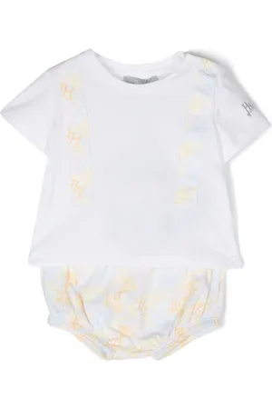 HERNO Ensemble haut-short à logo imprimé