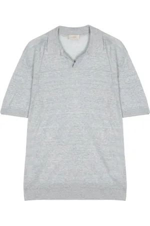 ALTEA Polo chiné en maille fine