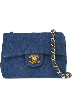CHANEL Mini sac porté épaule Classic Square Flap(1990)