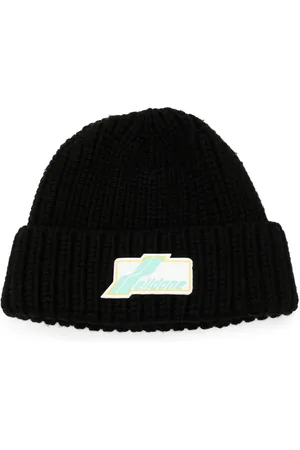 We11 Done Bonnet à patch logo