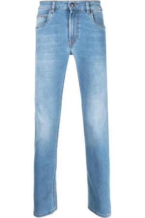 FAY Jean skinny à effet délavé