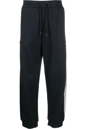 Giorgio Armani Pantalon de jogging à logo brodé