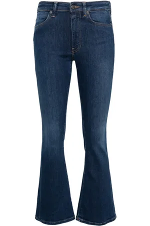 Dondup Jean évasé Mandy à taille haute