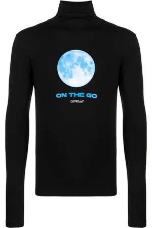 OFF-WHITE T-shirt imprimé à manches longues