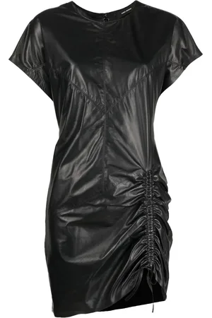 Isabel Marant Robe Adelissa en cuir