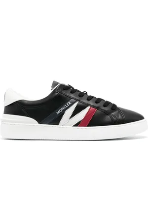Moncler Baskets lacées à logo imprimé