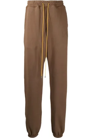 Rhude Pantalon de jogging à lien de resserrage