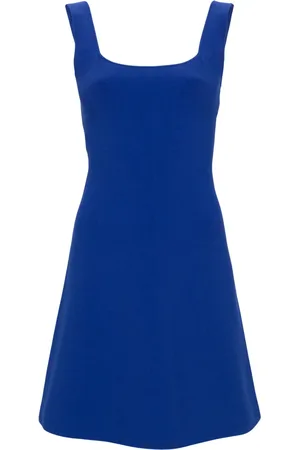 THEORY Robe courte à encolure carrée