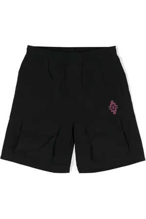 MARCELO BURLON Short à logo brodé