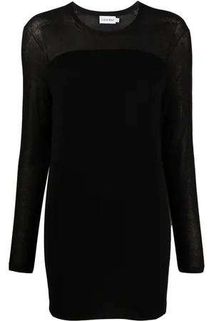 Calvin Klein Robe-pull à manches longues