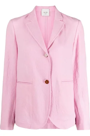 ALYSI Blazer boutonné à col cranté
