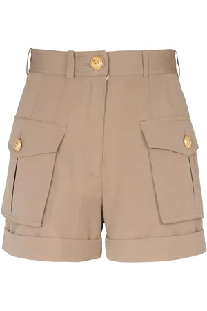 Balmain Short à taille haute