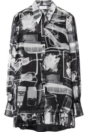 OFF-WHITE Robe-chemise à imprimé X-Ray
