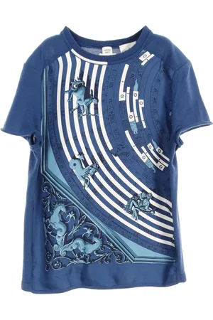 Hermès T-shirt à imprimé graphique (années 2010)