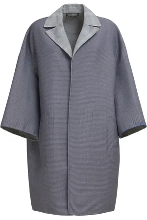 Marni Manteau réversible à motif pied-de-poule