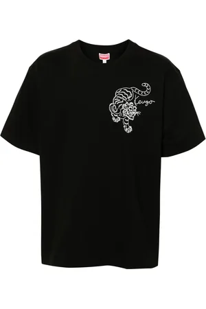 Kenzo T-shirt à logo brodé