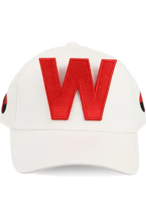 WALTER VAN BEIRENDONCK Casquette en coton à broderies