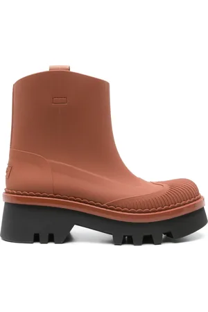 Chloé Bottes à logo embossé