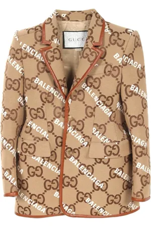 Gucci X Balenciaga blazer The Hacker Project Jumbo GG (années 2020)